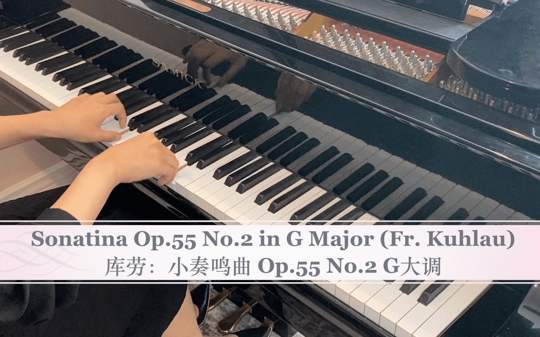 [图]【钢琴】库劳：小奏鸣曲 Op.55 No.2 G大调