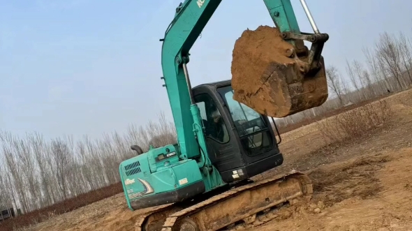 刘一手分享挖掘机,神钢75-8挖机.#二手挖掘机