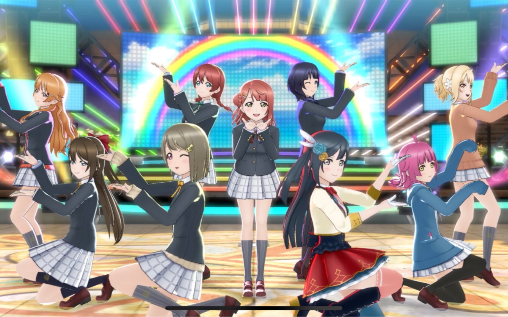 【lovelive as】虹色passions!冬装校服