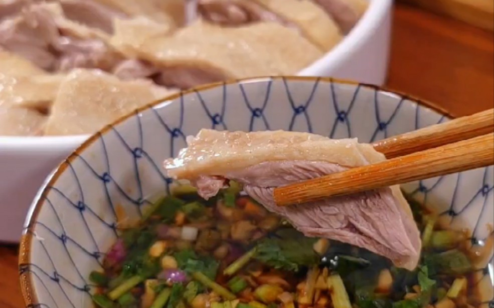 沙姜白切鸭,就喜欢这种原汁原味的做法