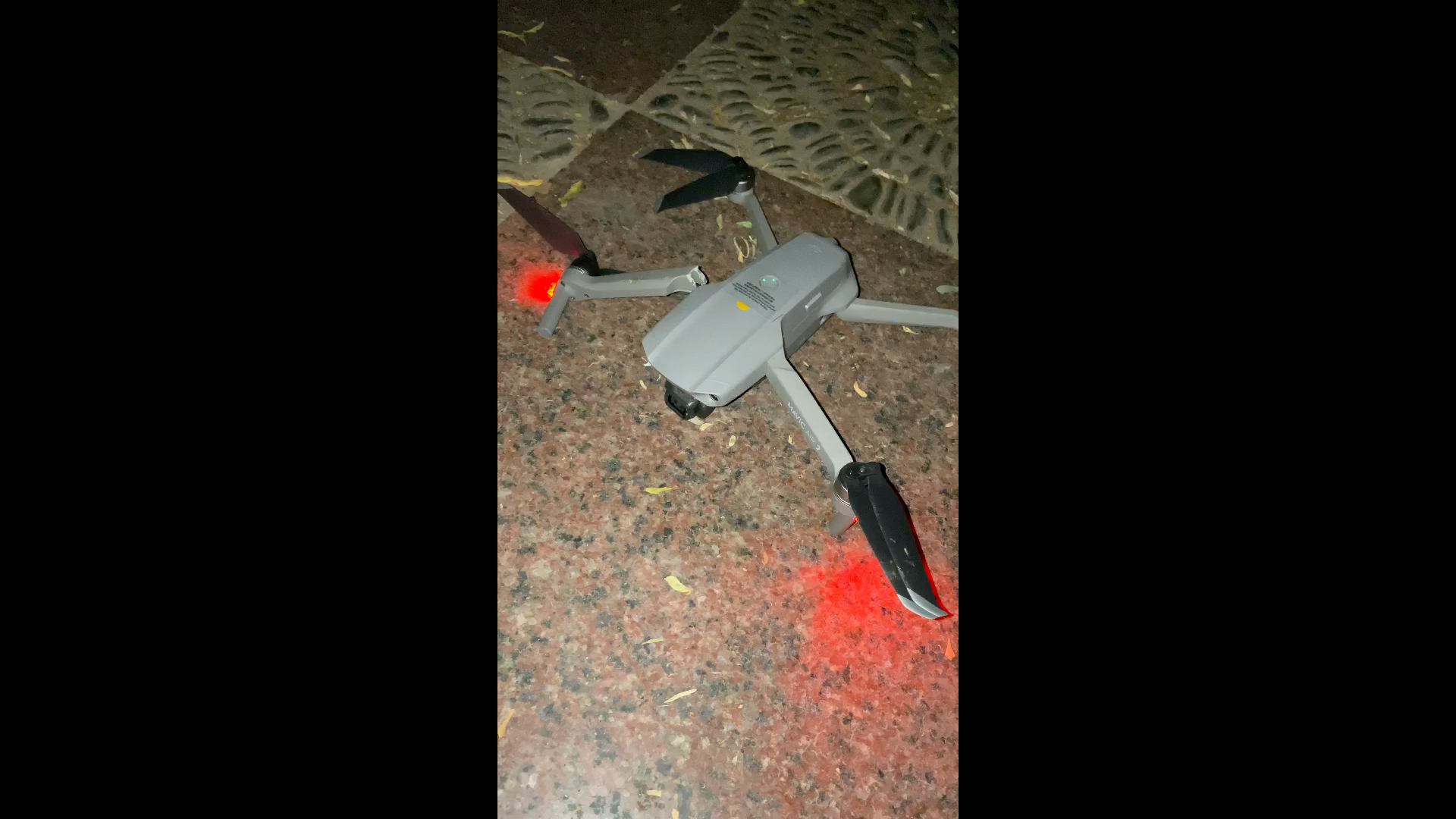 大疆mavicair2炸机实录夜飞需谨慎啊