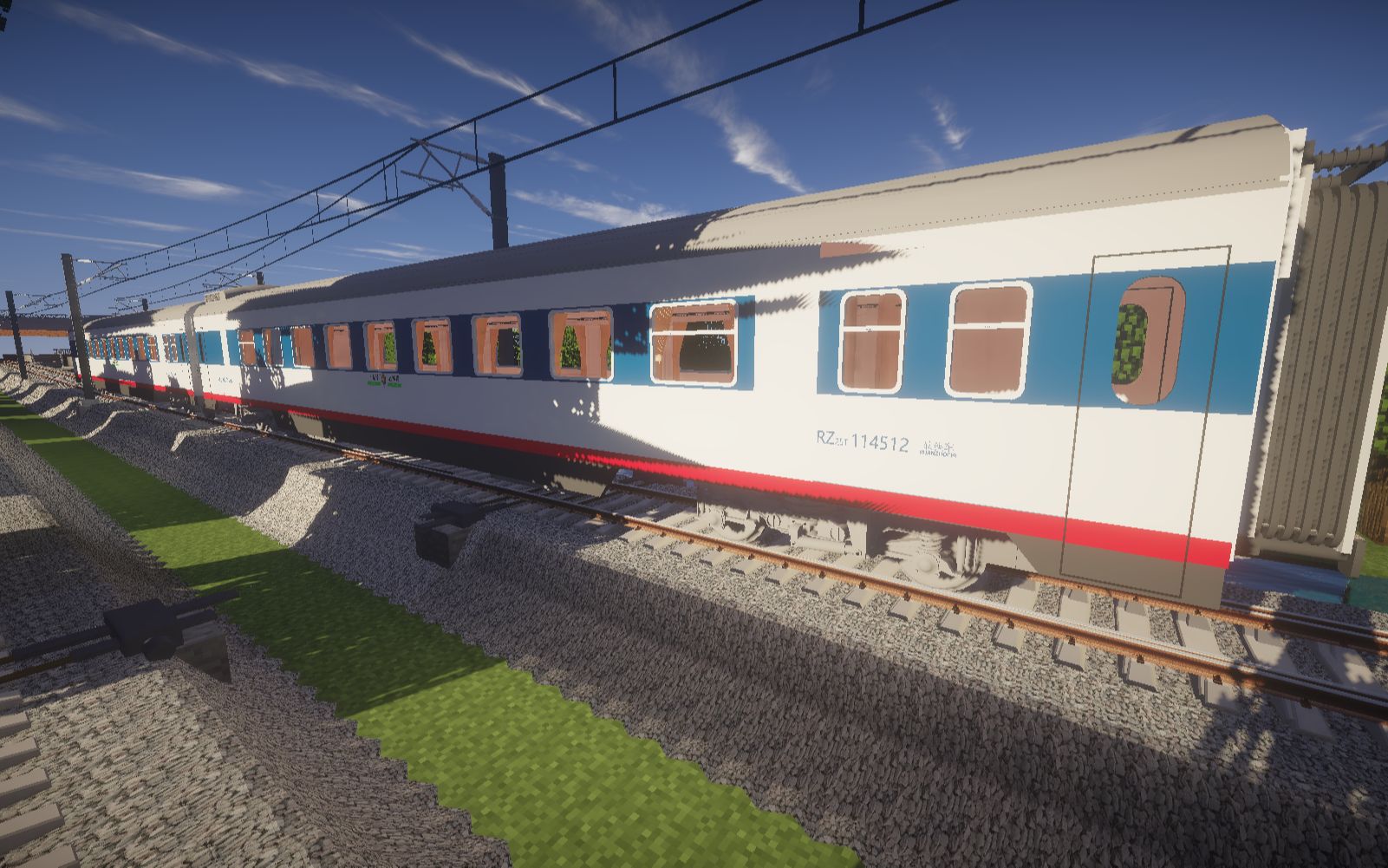 [minecraft]bsp_rz25t车厢被牵引出站