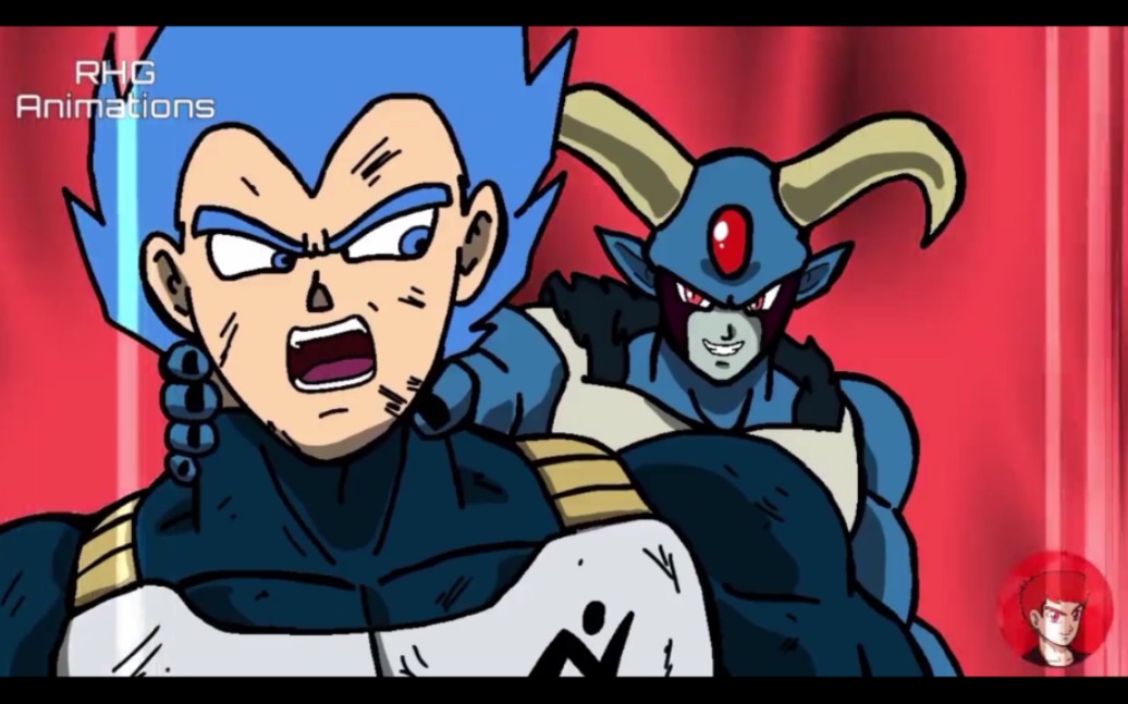 贝吉塔vs合体魔罗,漫画改编