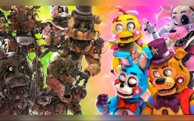 [图]Five Nights at Freddy's FIGHT: Creepy vs Super Stars