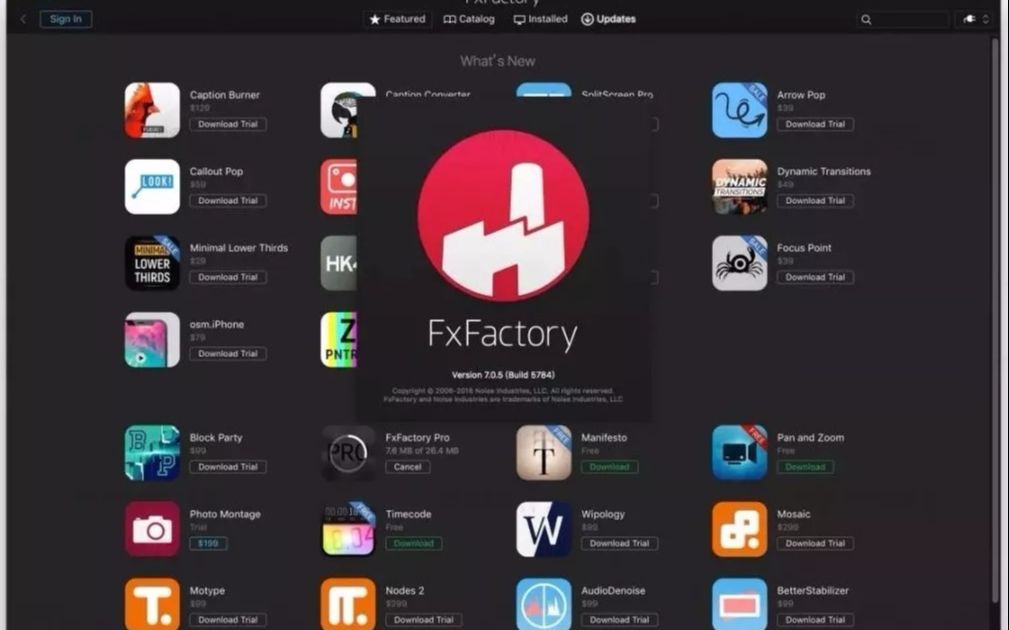 (最新完整版)FCPX超强视觉特效插件包 FxFactory Pro 5.0.7 增强版(加入FxFactory Pro 5.1.1所有新插件)哔哩哔哩bilibili