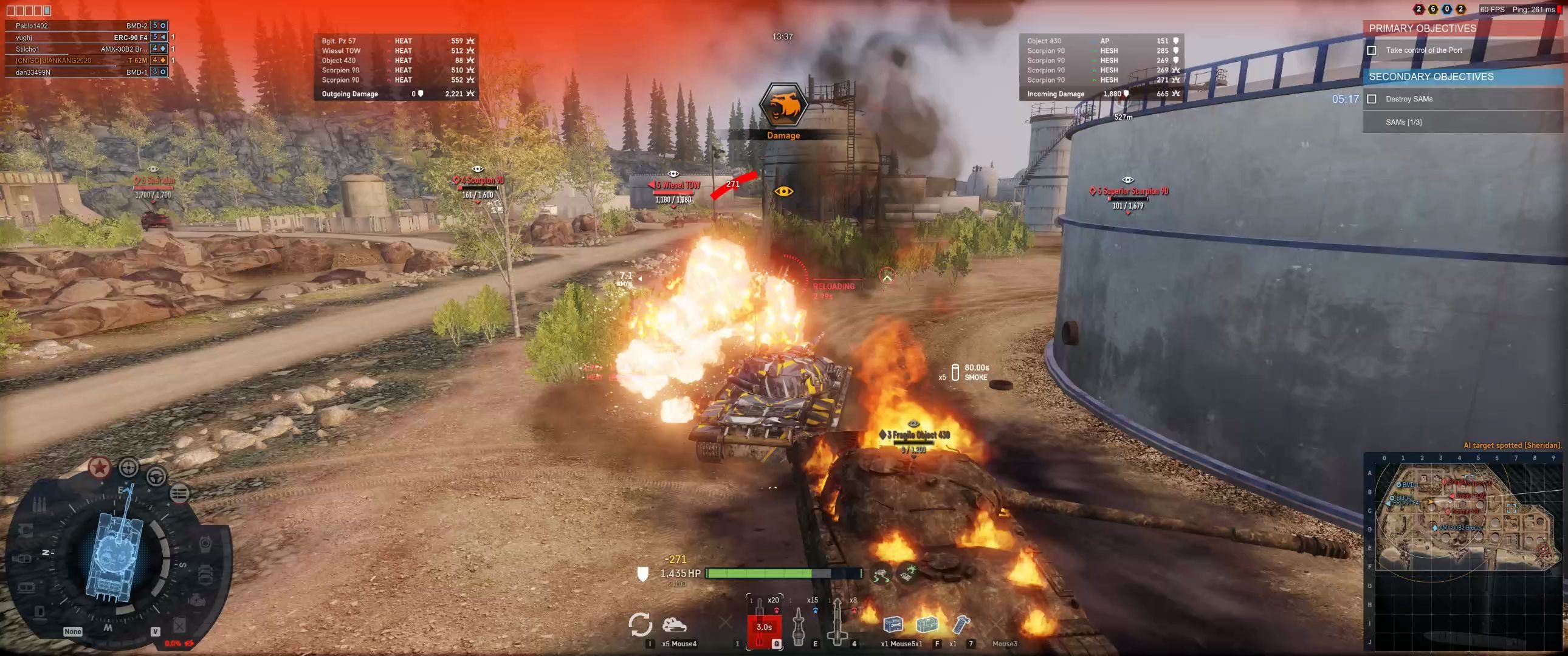 【东京撸铁哥】《装甲战争》t62m 四级金币主战,娱乐性还是有的,可以