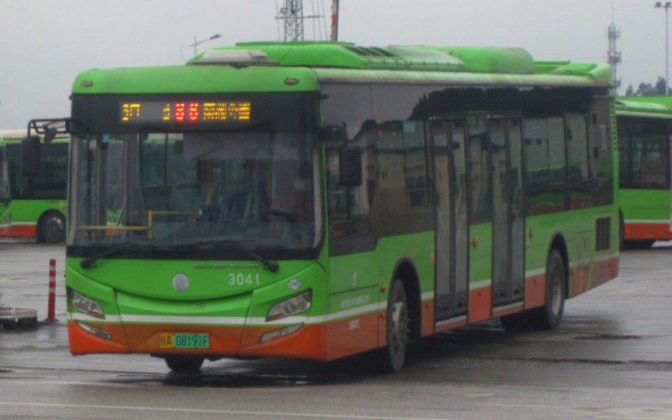 【昔日brt大线的陨落】南宁市公交——86路(金阳公交车场——南湖公园