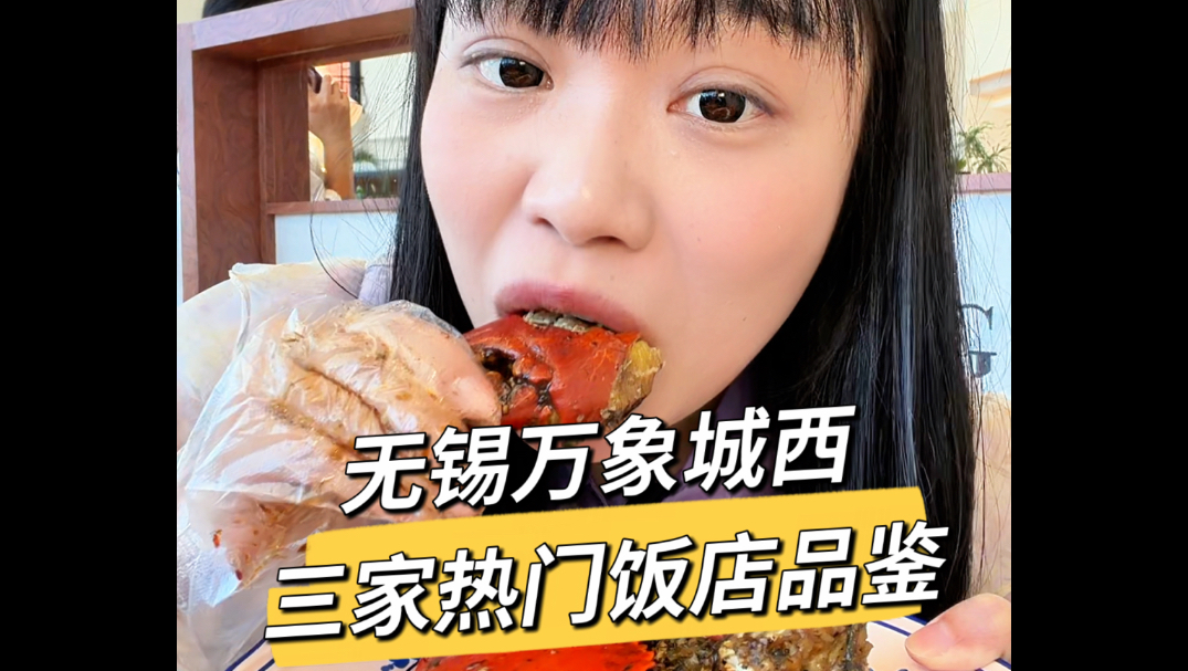 大馋猪两天逛吃无锡万象城西三家热门饭馆