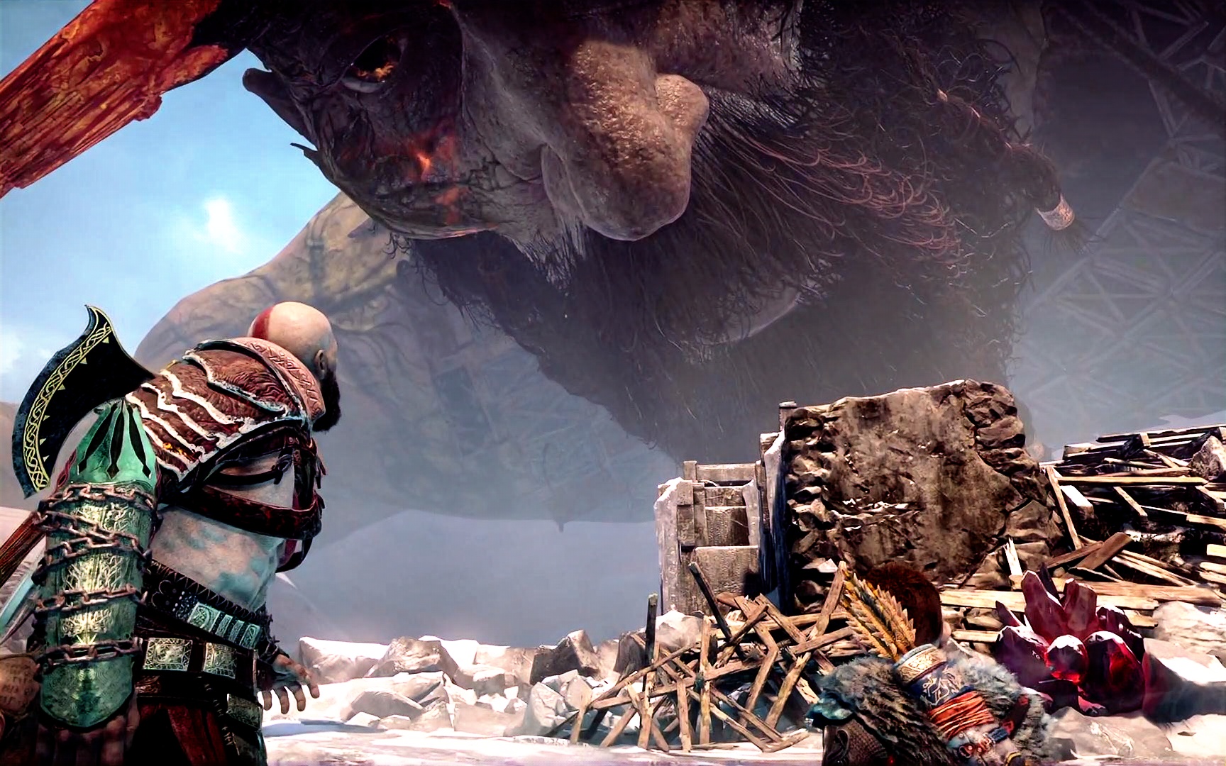 【战神4】剧透慎入 最终boss战