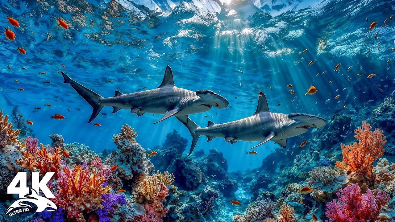 精彩绝伦的4K海洋探险之旅? 潜入深海，在最佳4K超高清水族馆探索海洋生物