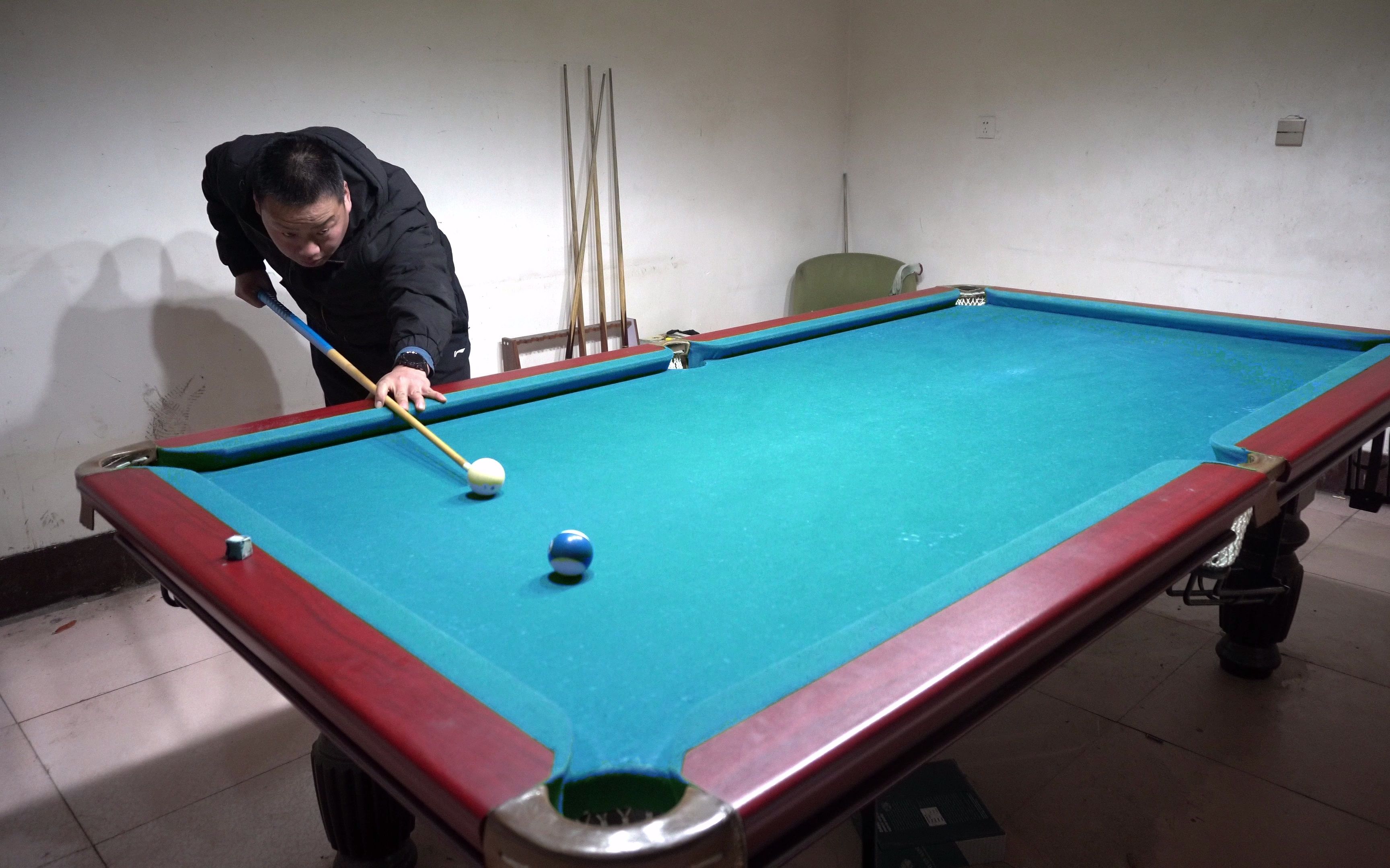 几十块钱的杆,十块钱一盒的巧粉,试试各种加塞