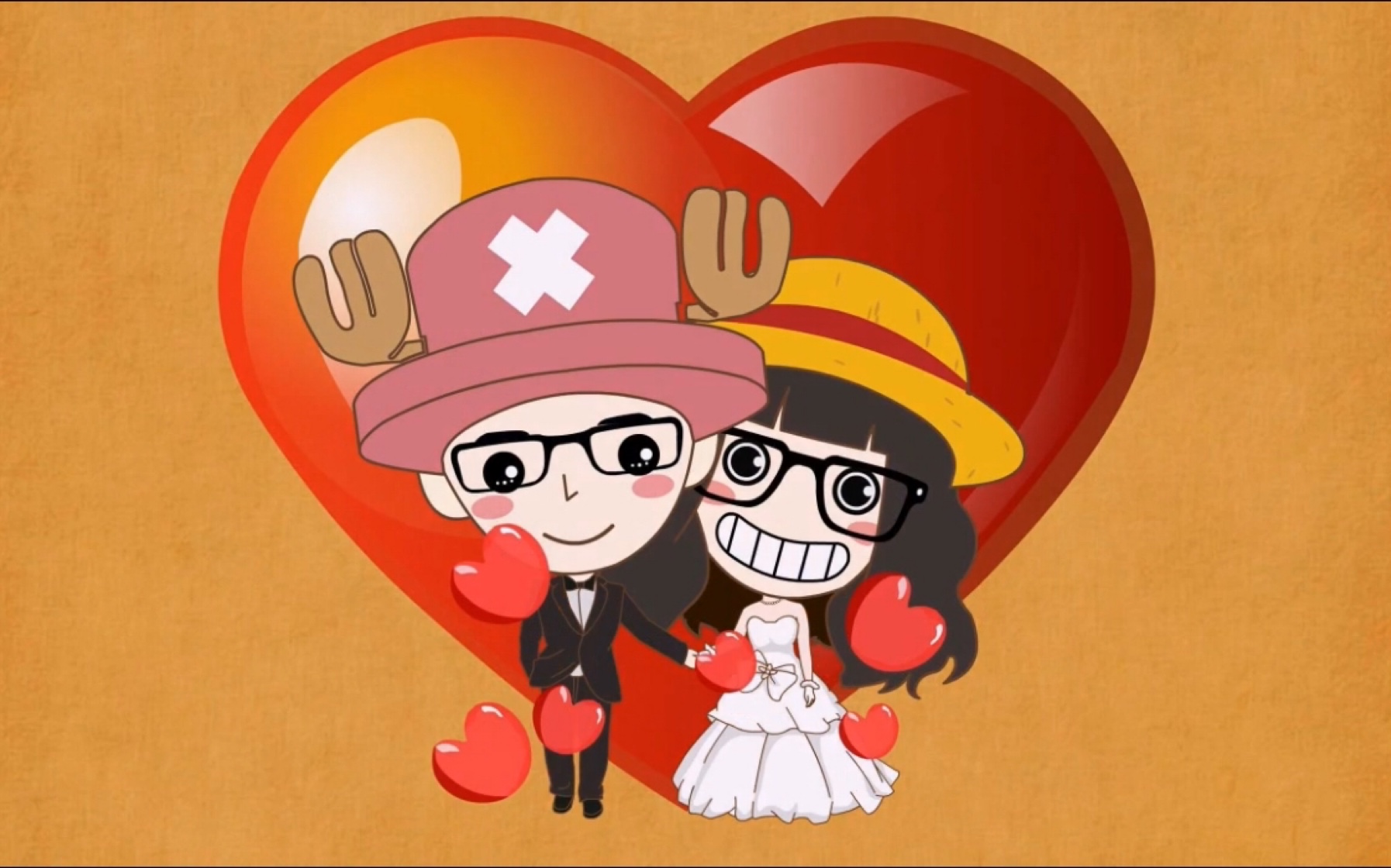 那一年,我们结婚了!(动画版)| 后附婚礼海贼王主题布景