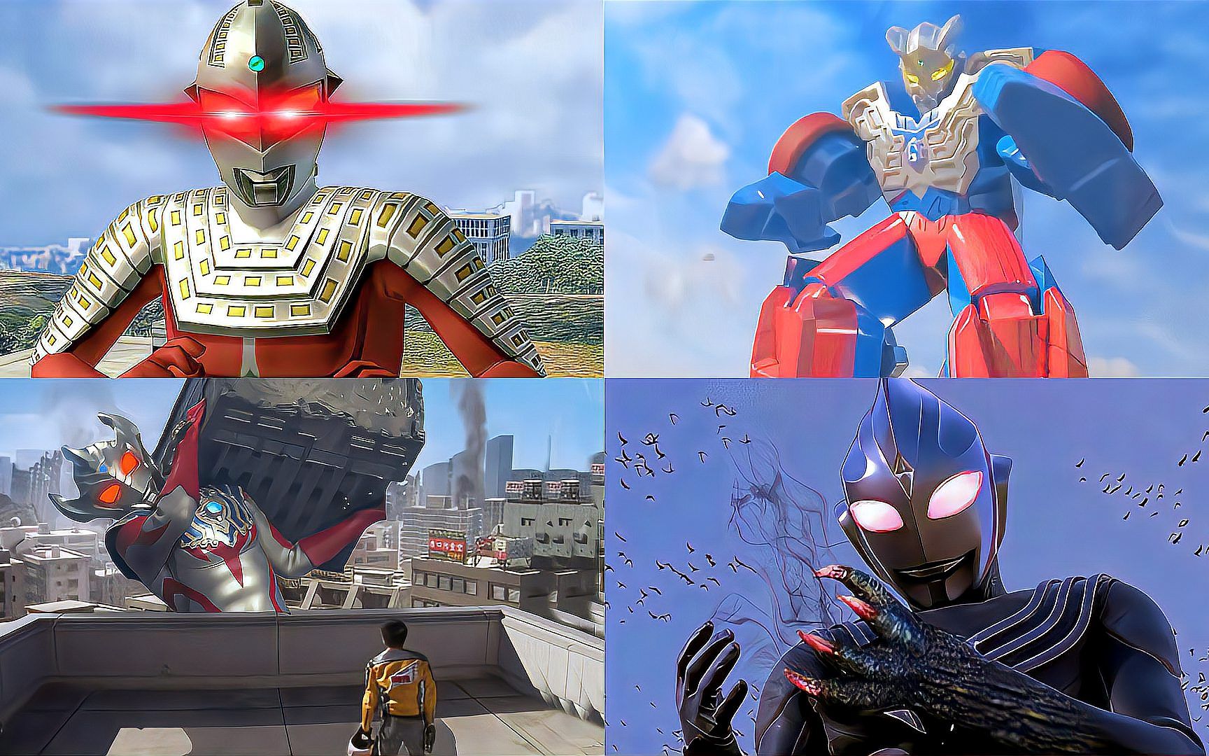 盘点5个破坏地球的奥特曼,赛文失去理智,奈欧斯被人类攻击!