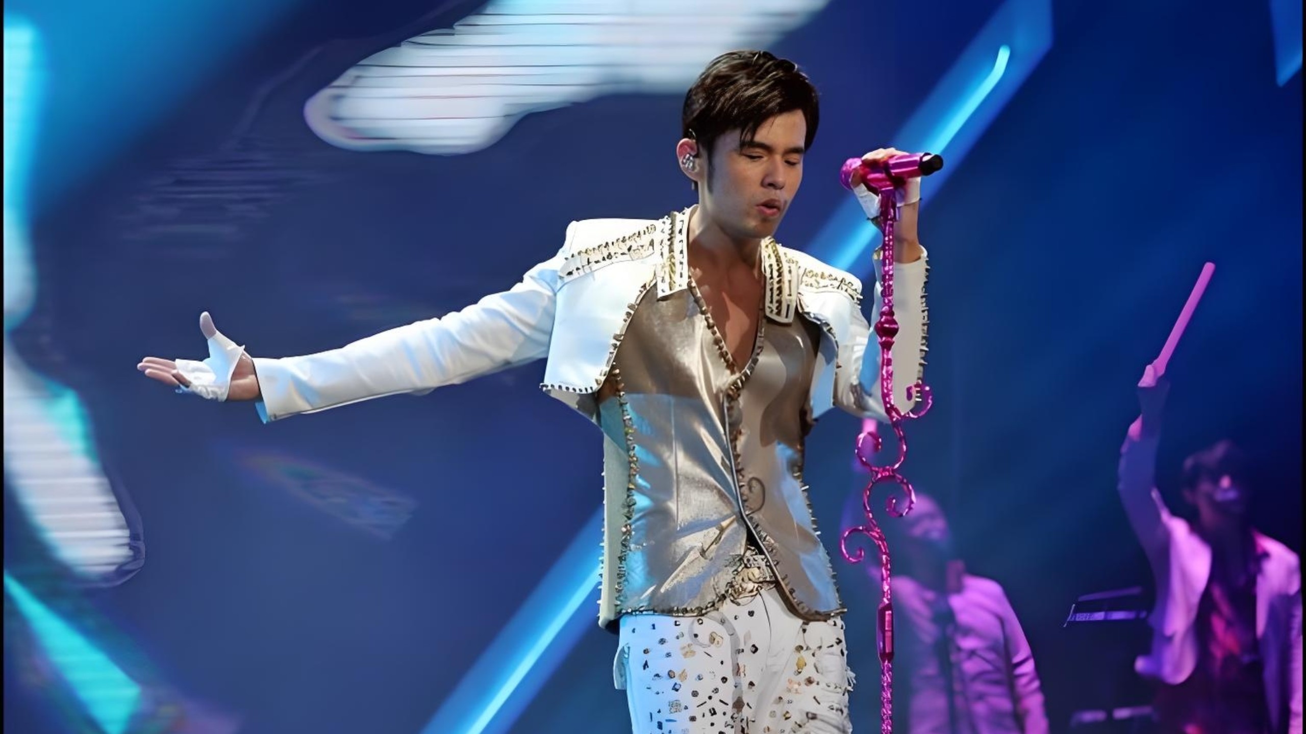 颜值巅峰 永远的魔天伦 周杰伦魔天伦雅加达1013开不了口