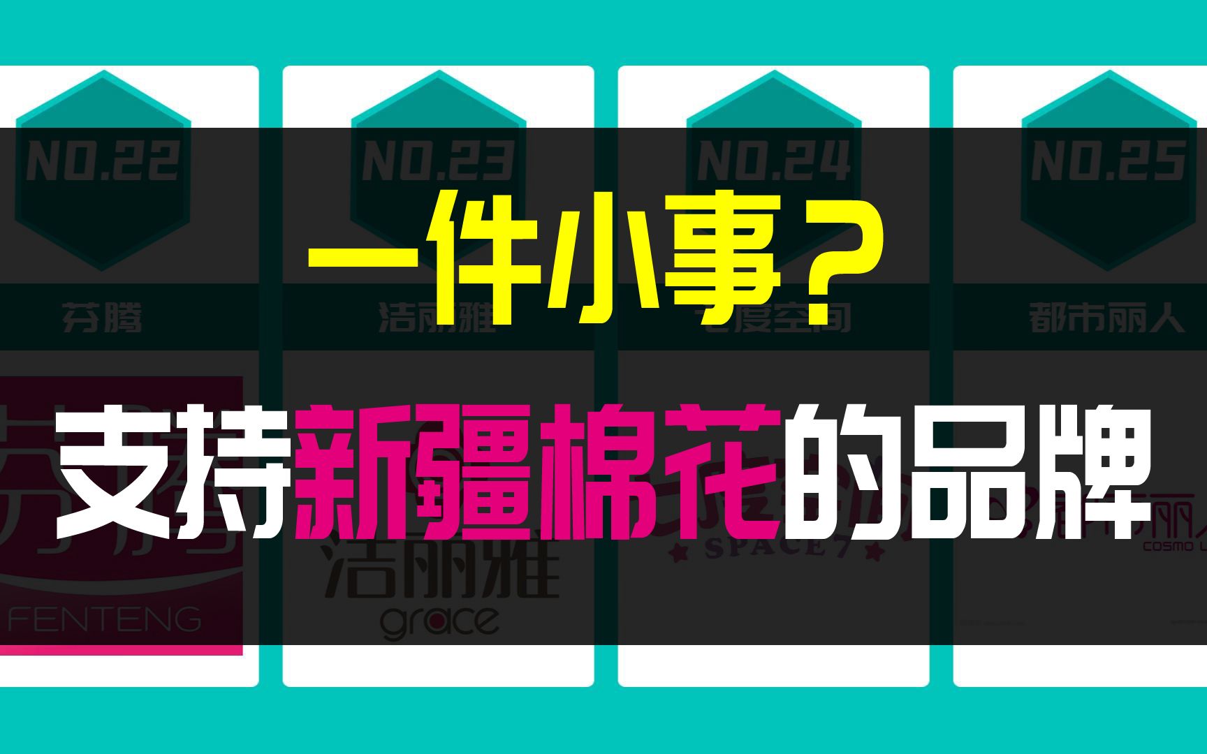 支持新疆棉花的品牌 一件小事? 爱国从何说起.【数据可视化】哔哩哔哩bilibili