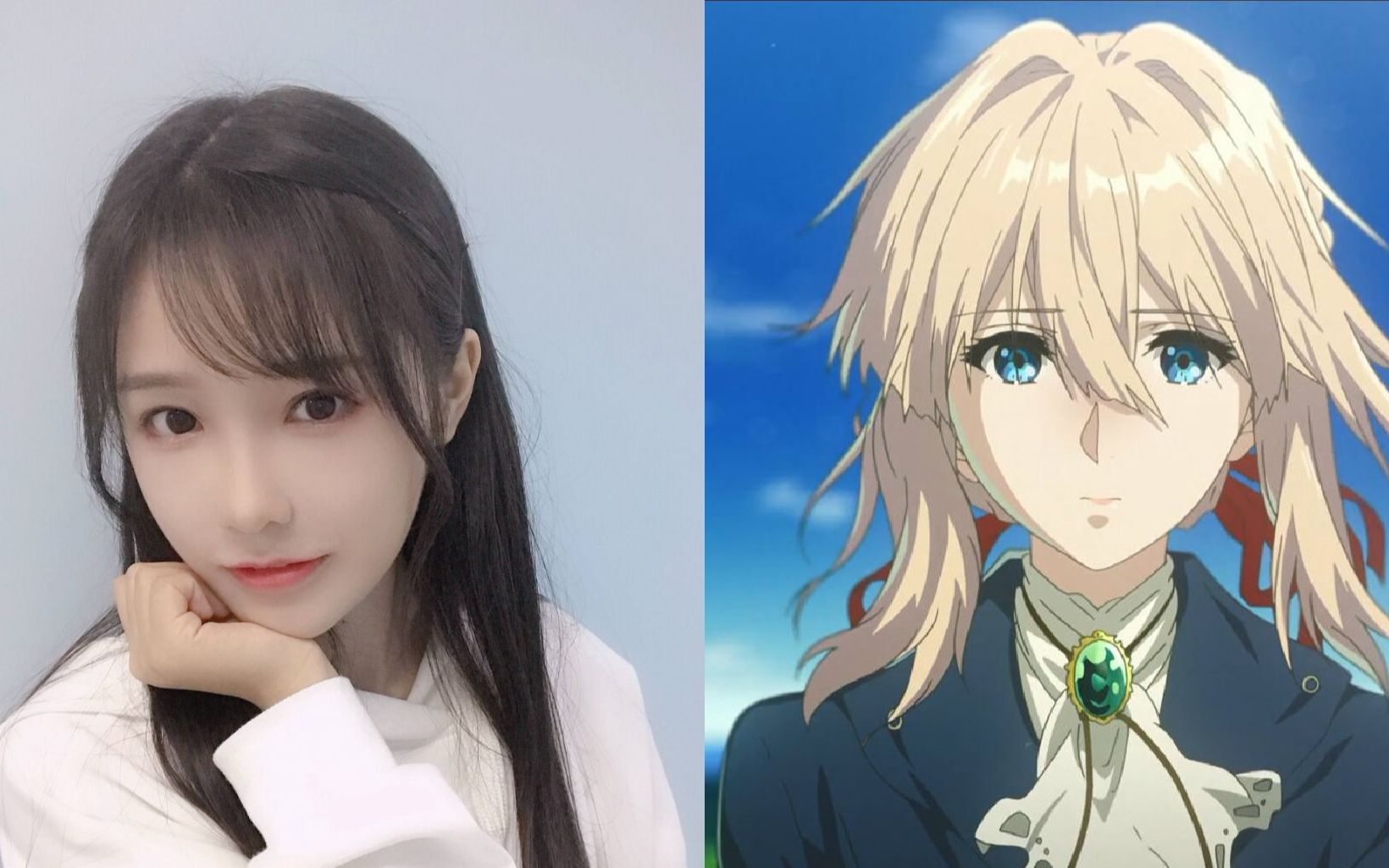 当现实中的小姐姐遇上了动漫角色