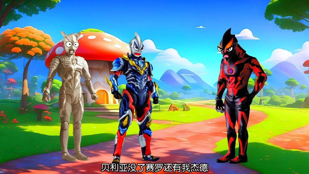 可恶的贝利亚抢走了赛罗的孩子