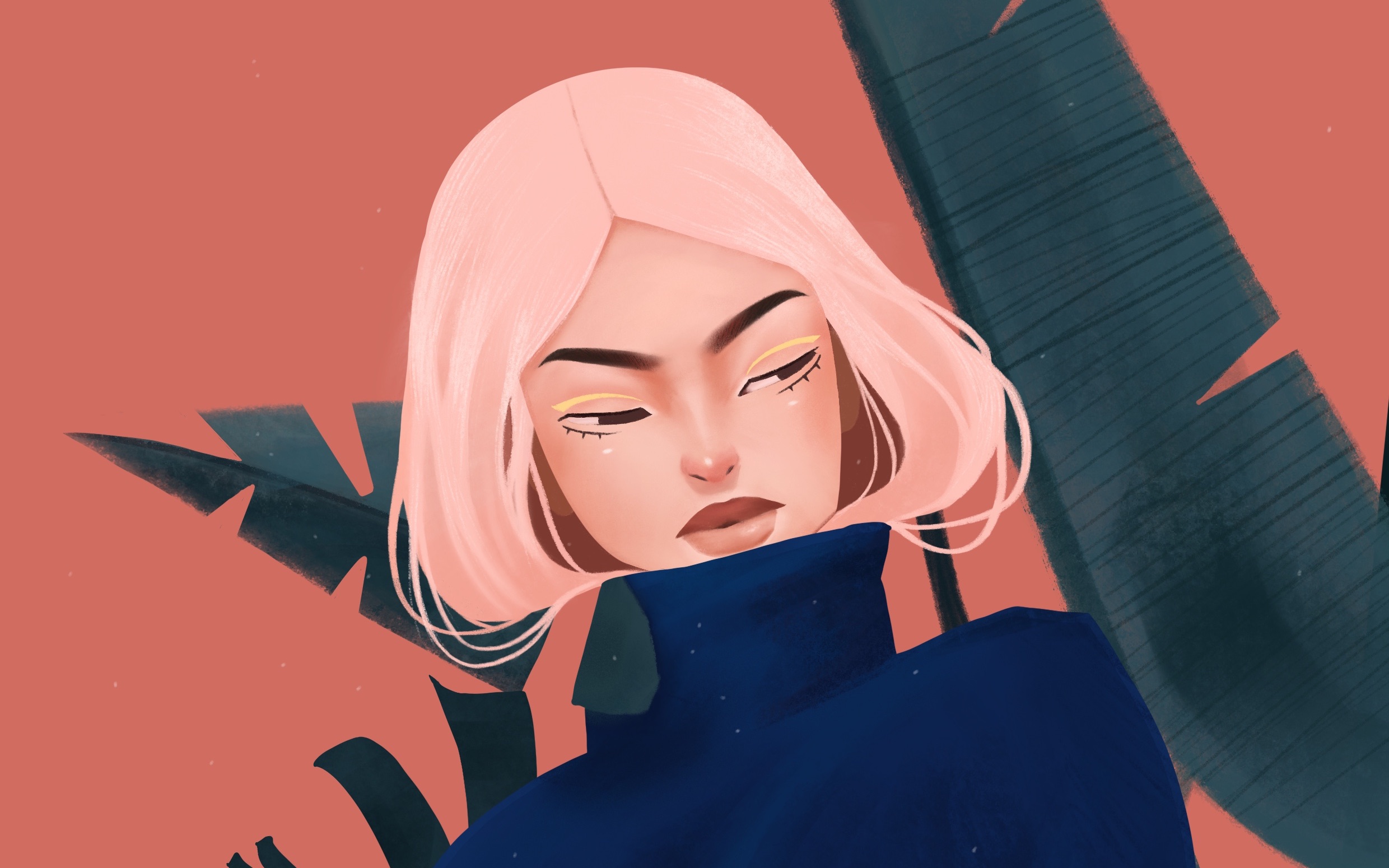 活动  【ipad绘画】欧美风人物插画临摹