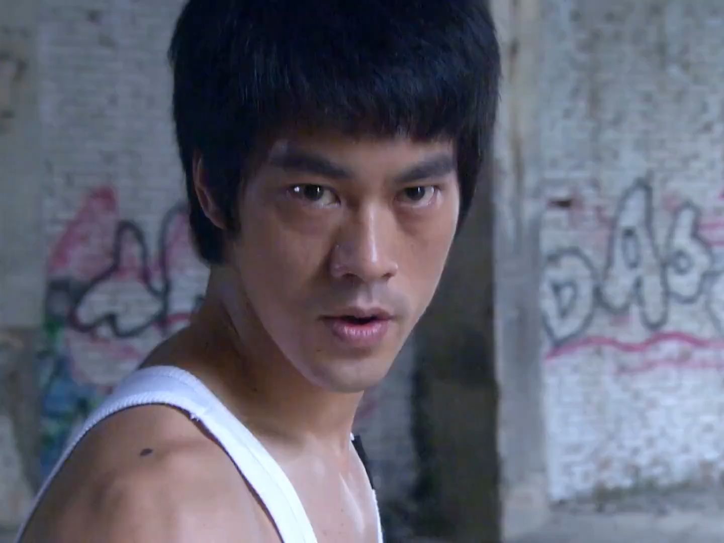 李小龙大战黄皮小子,高手间的对决