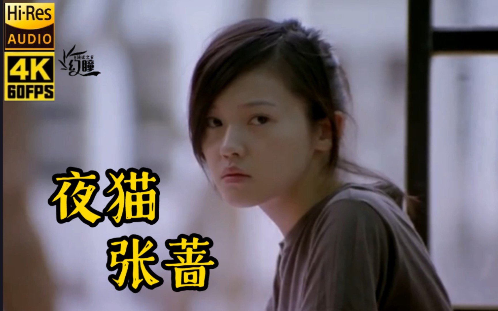 【4k 无损音乐】张蔷经典金曲『夜猫』mv