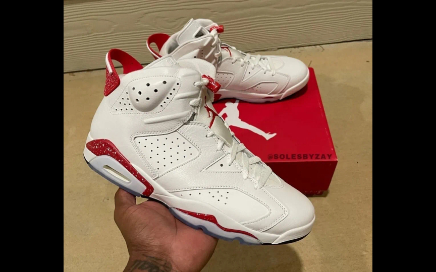 质感真不错!"红奥利奥"aj6 离发售越来越近了!_哔哩哔哩_bilibili