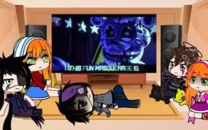 Télécharger la video: 【FNAF】阿夫顿一家看“another round”Afton family reach to another round collab by ||Lunat