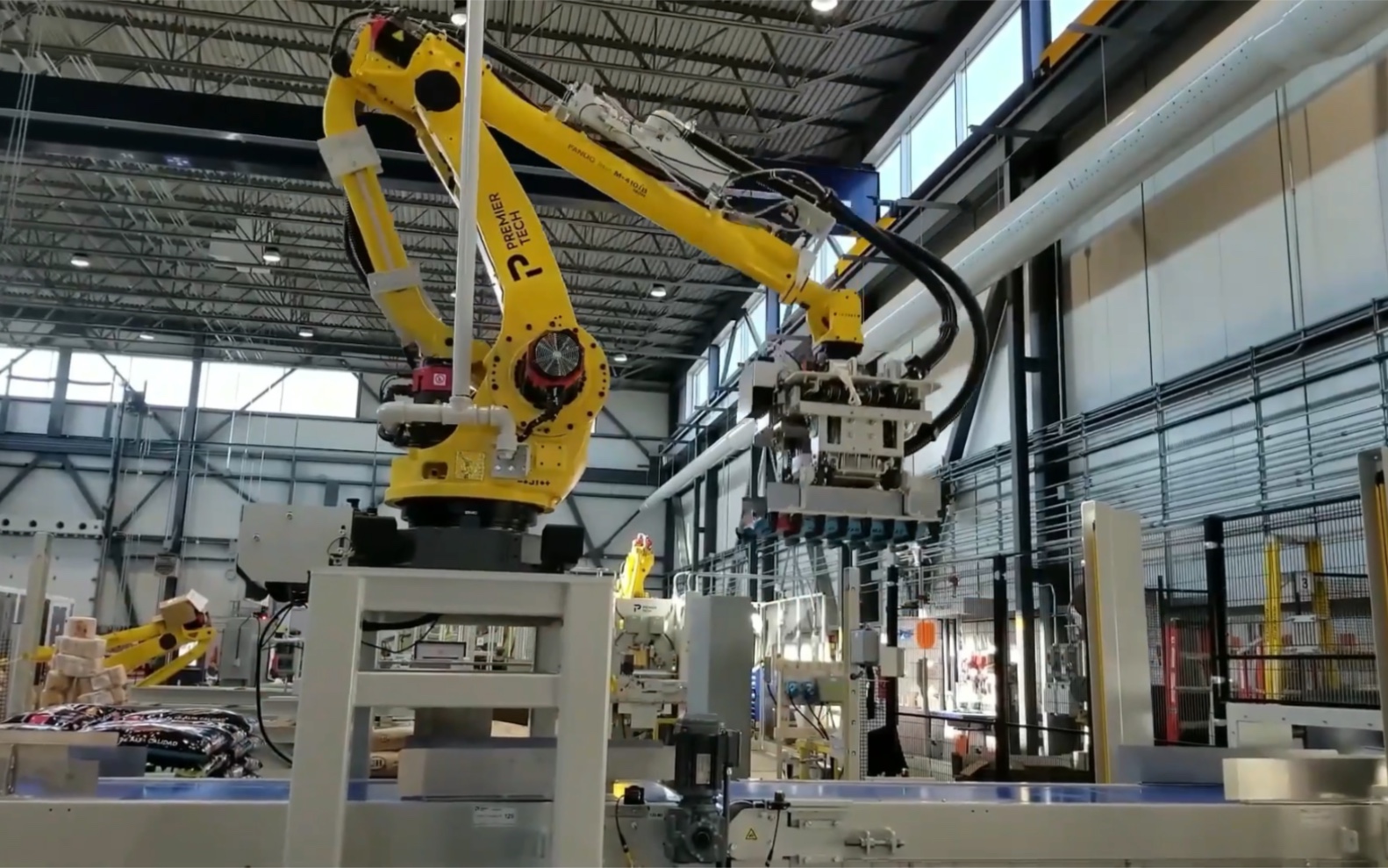 发那科工业机器人使用3d视觉码垛工作站_哔哩哔哩_bilibili