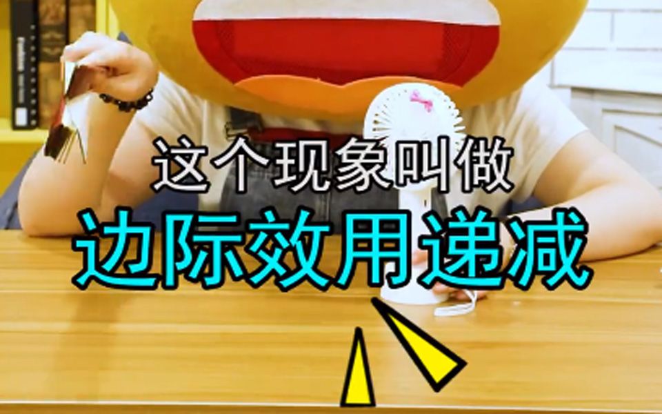 边际效用递减!哔哩哔哩bilibili