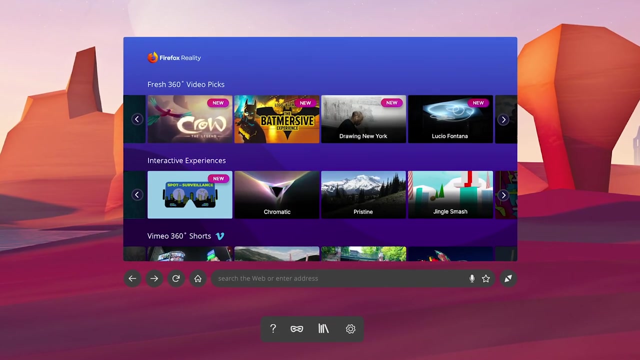 Firefox Reality  开放网络的VR浏览器哔哩哔哩bilibili