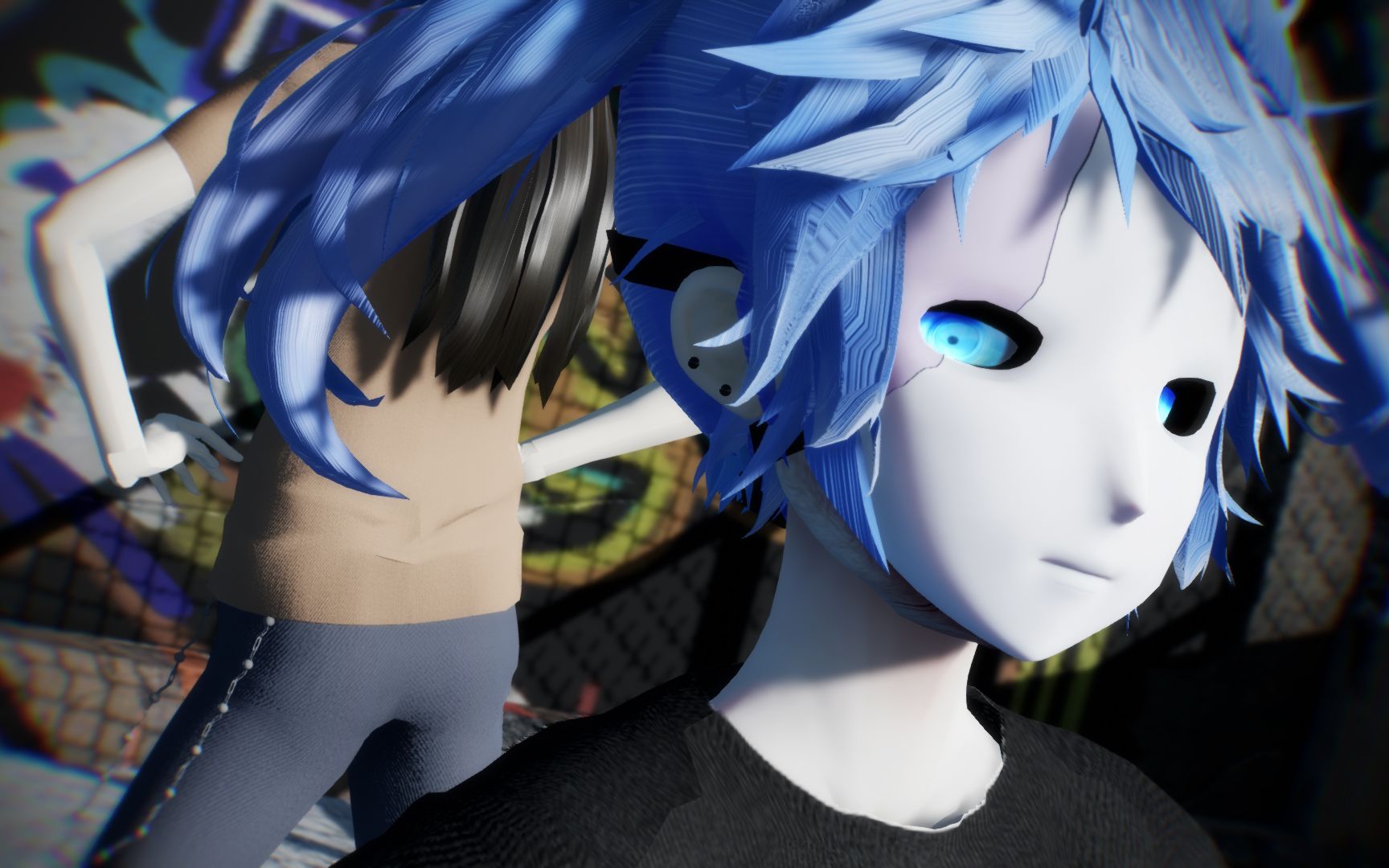 [图]【Sally Face】"See you on the other side"【MMD】