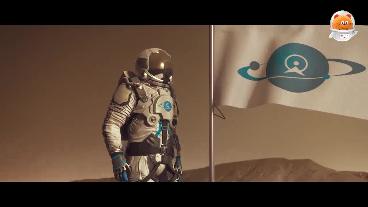 写实风!登陆火星第一人 动画短片