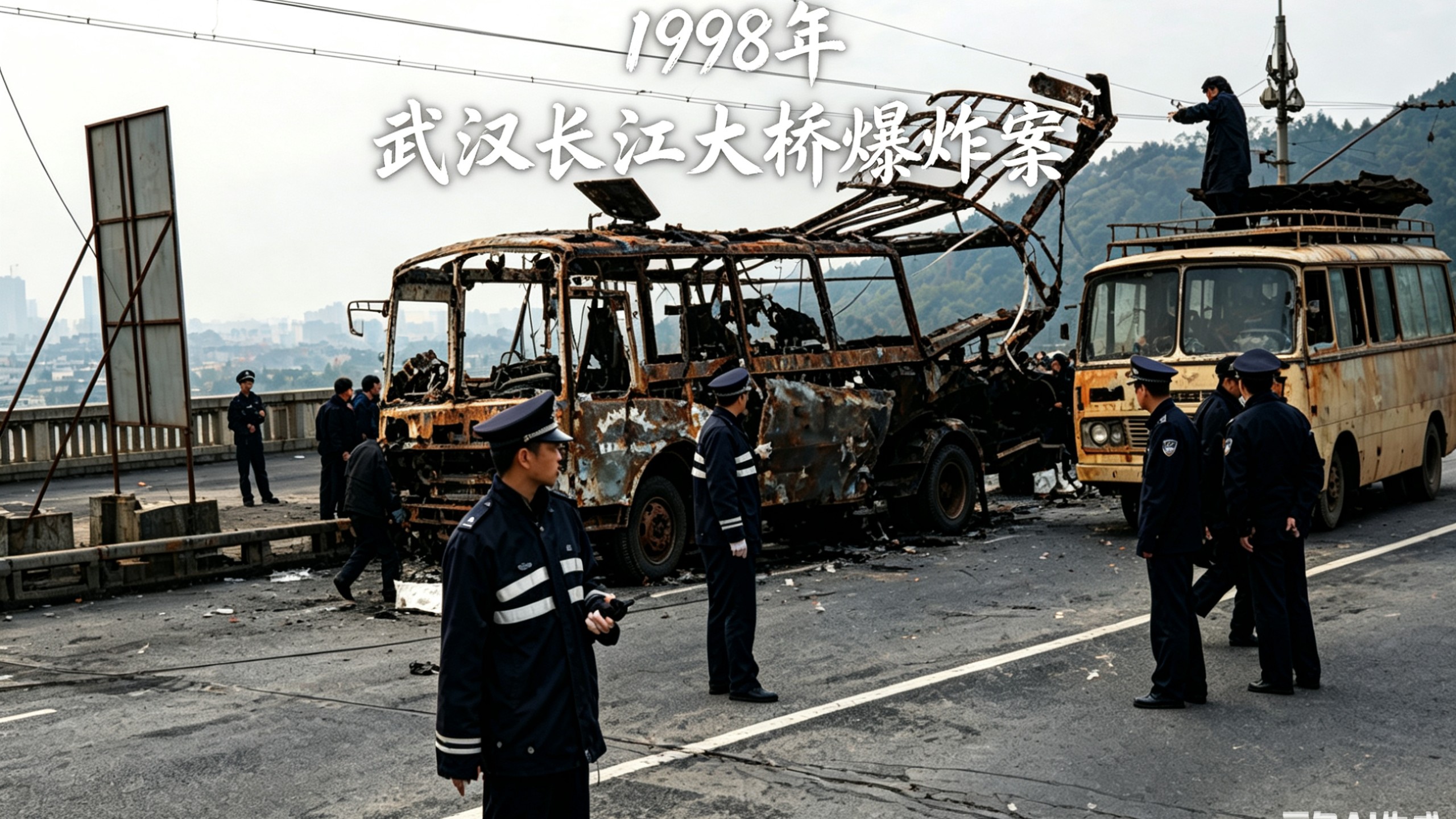 1998年情人节武汉长江大桥公交车爆炸案，刑侦八虎四虎支援。