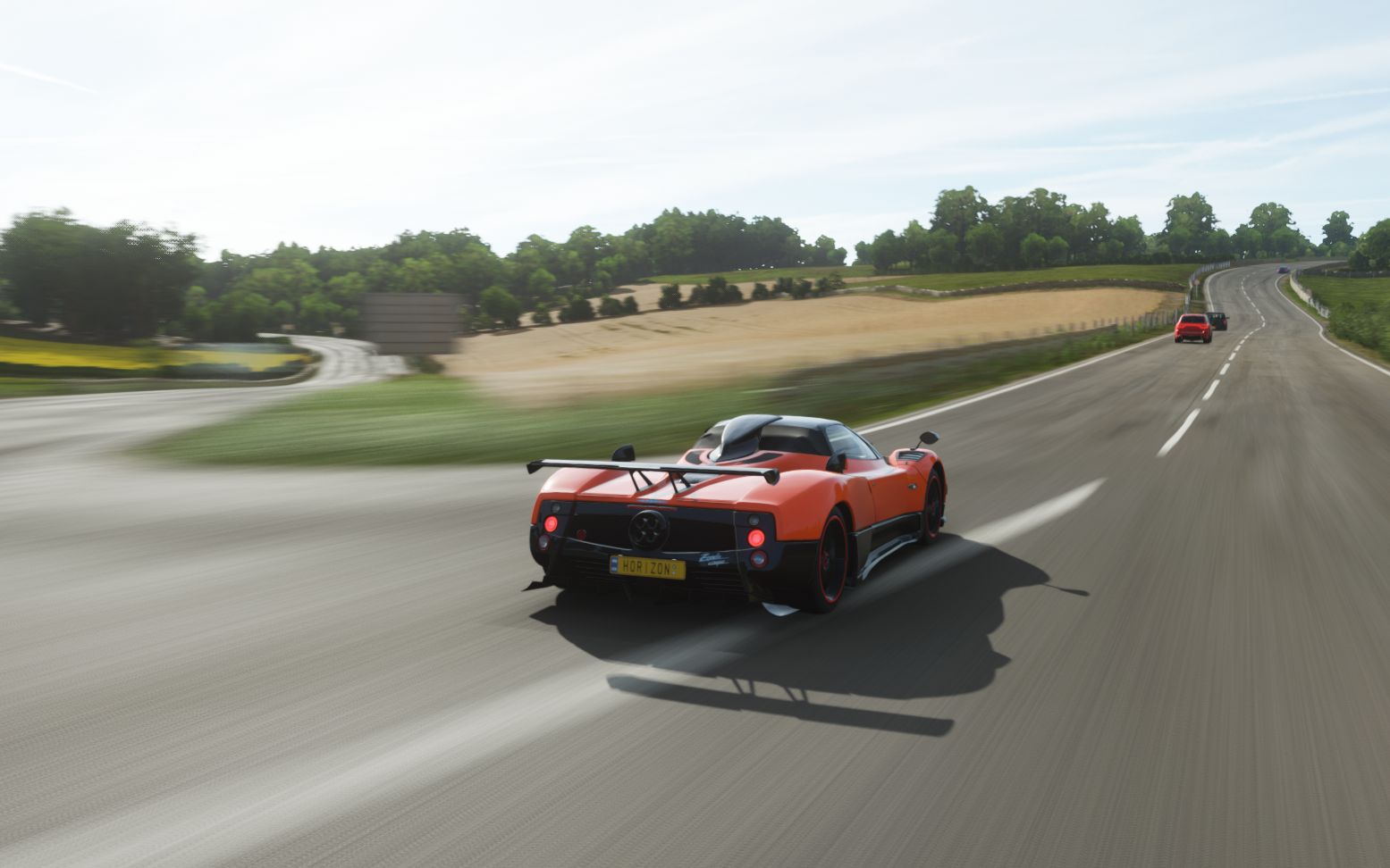 《地平线4》最高画质电影模式(帕加尼冲刺赛)