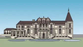 法式庄园建筑设计