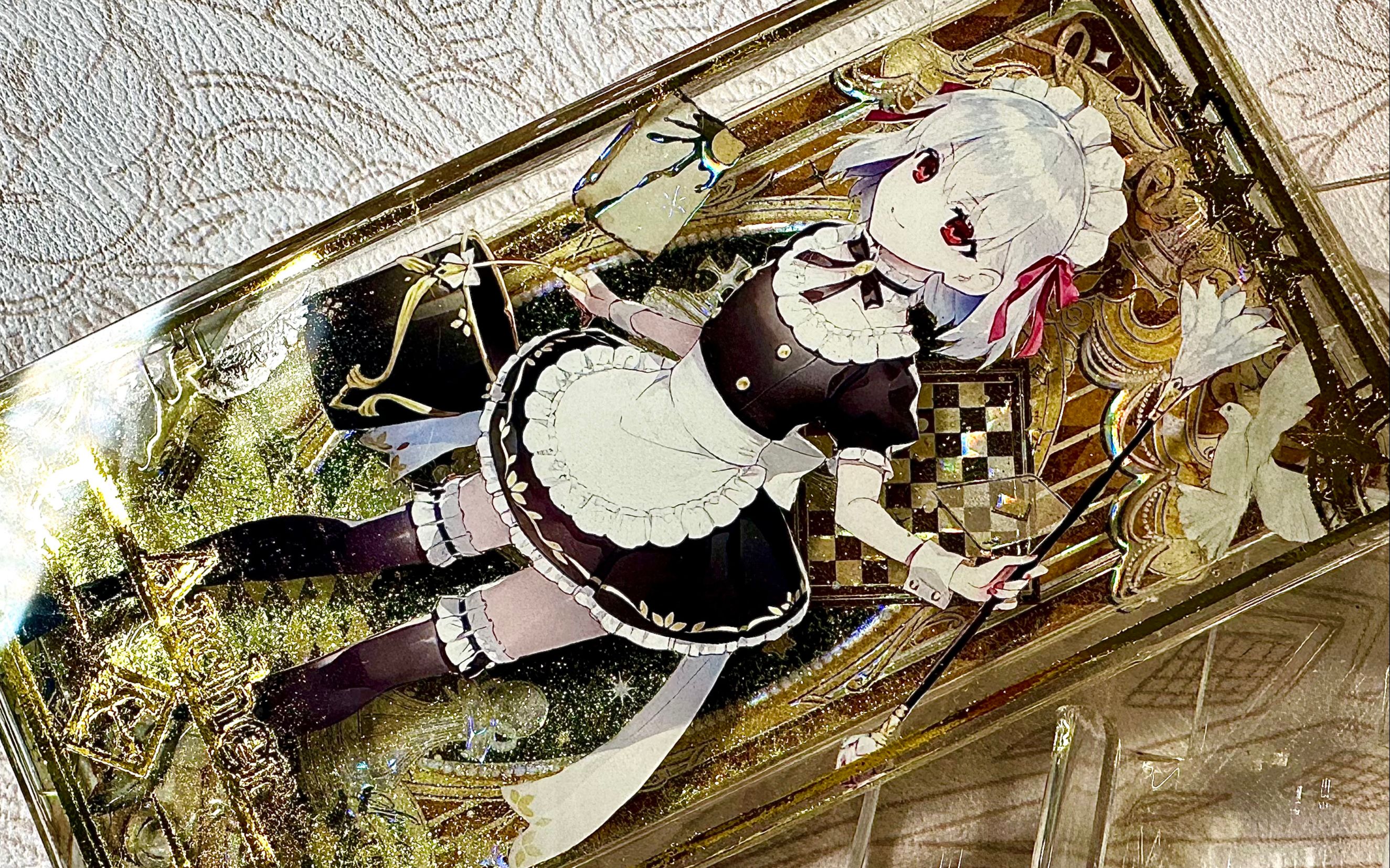 自制流麻|fgo 迦摩烫金卡面