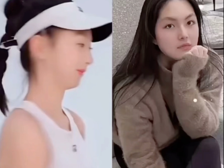 看了森碟后缩的下巴,对比王诗龄,下辈子投胎做李湘女儿的含金量还在
