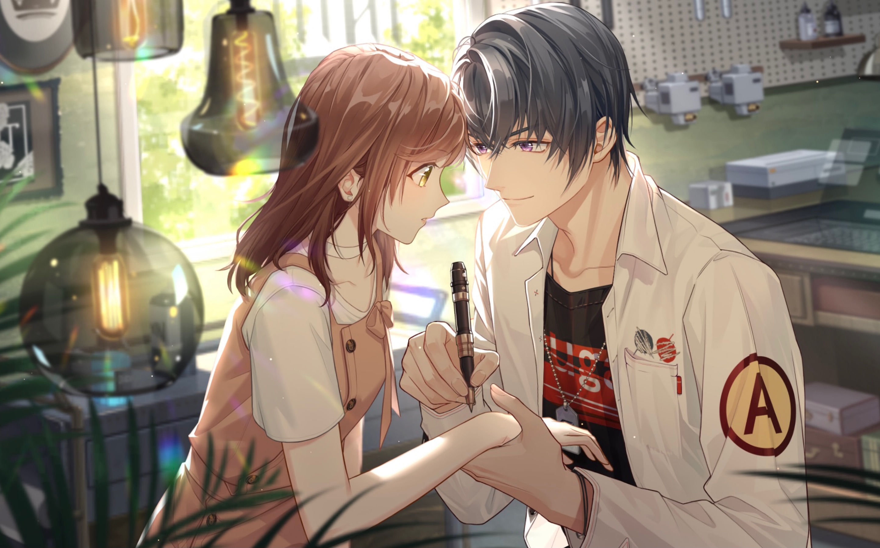 【未定事件簿】累充奖励 陆景和 ssr [绘恋春风] 完整故事 视频电话