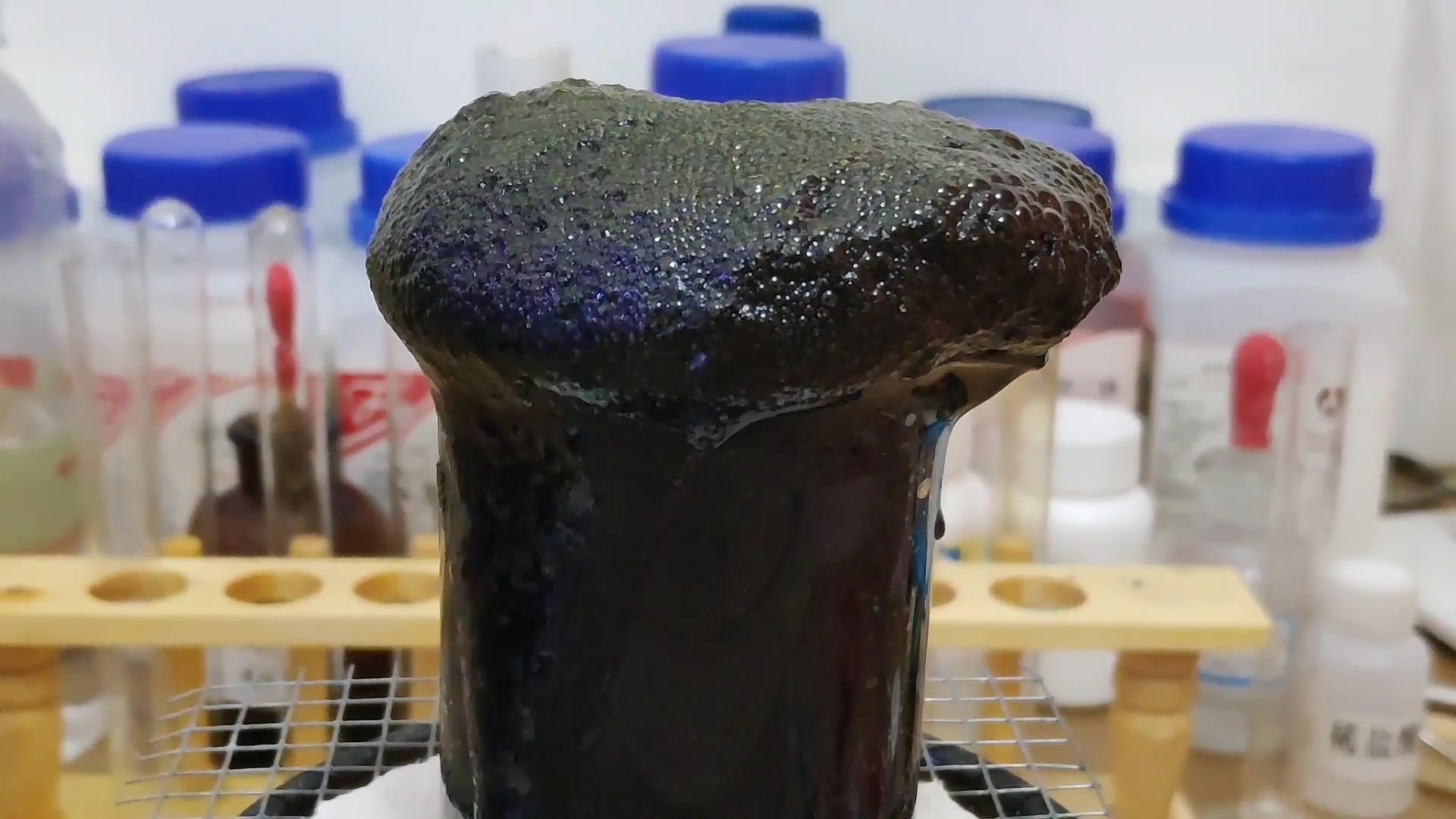 用浓磷酸做黑面包实验_哔哩哔哩_bilibili