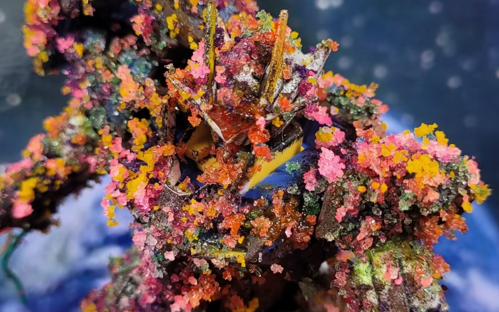 高达00花海场景模型完成品