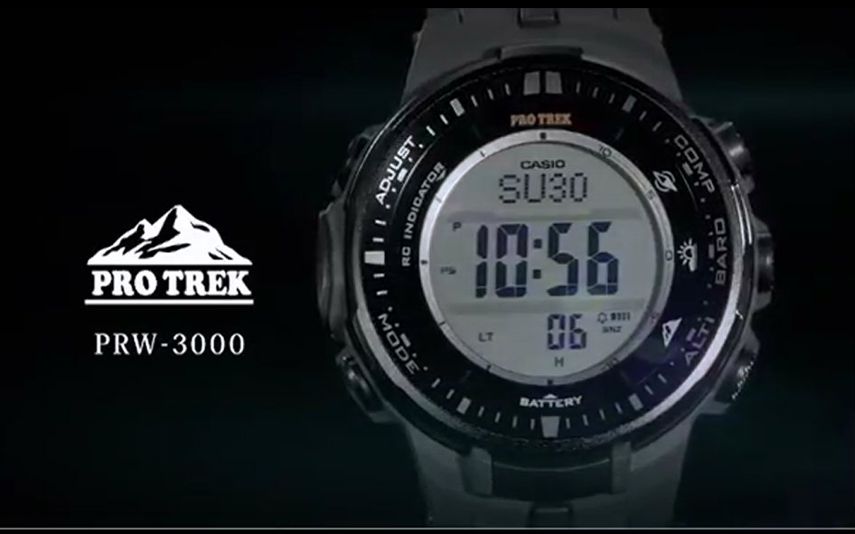 CASIO PROTREK PRW3000 Promotion Movie哔哩哔哩bilibili