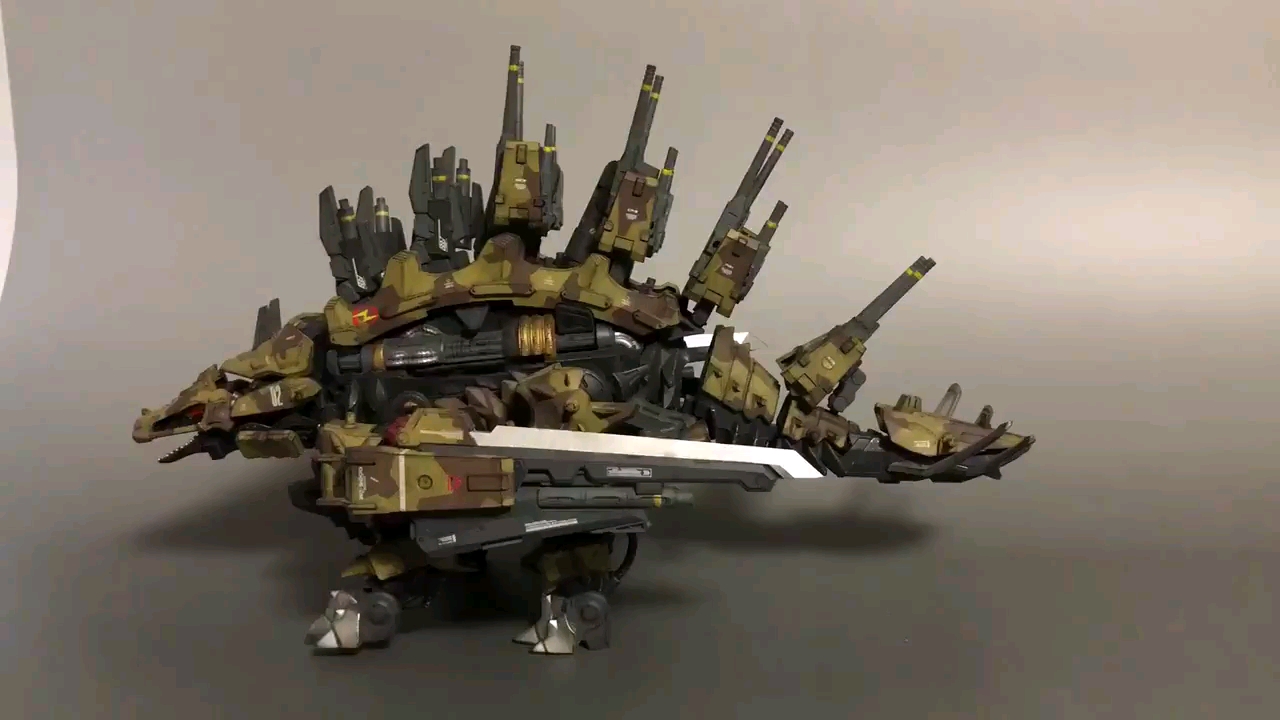 【索斯机械兽】zw14剑龙 兵器化改造 by日本玩家