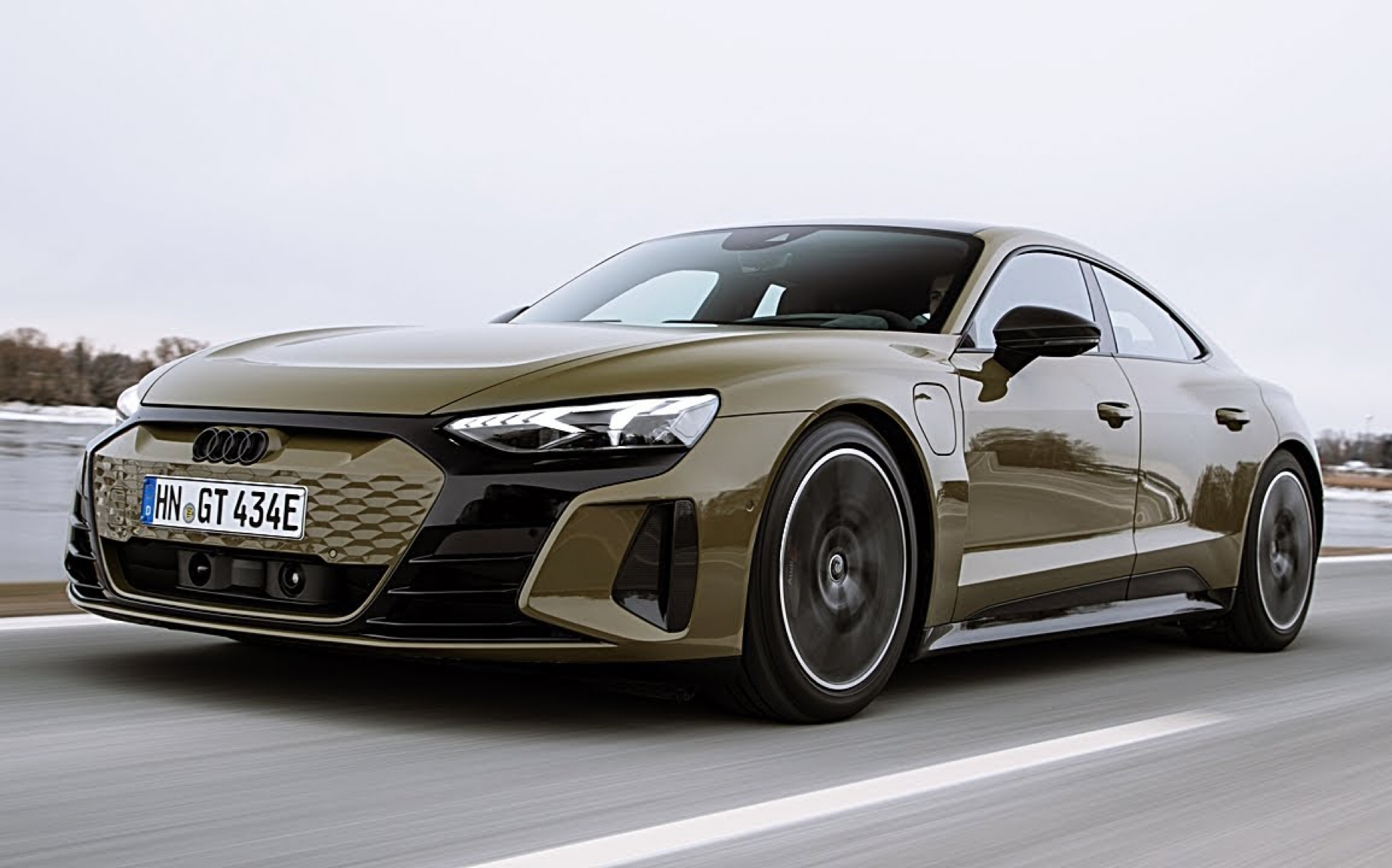 奥迪etrongt静态展示