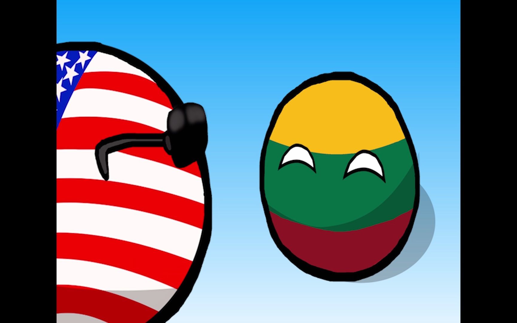 【波兰球】立陶宛:"我超勇的!"_哔哩哔哩_bilibili