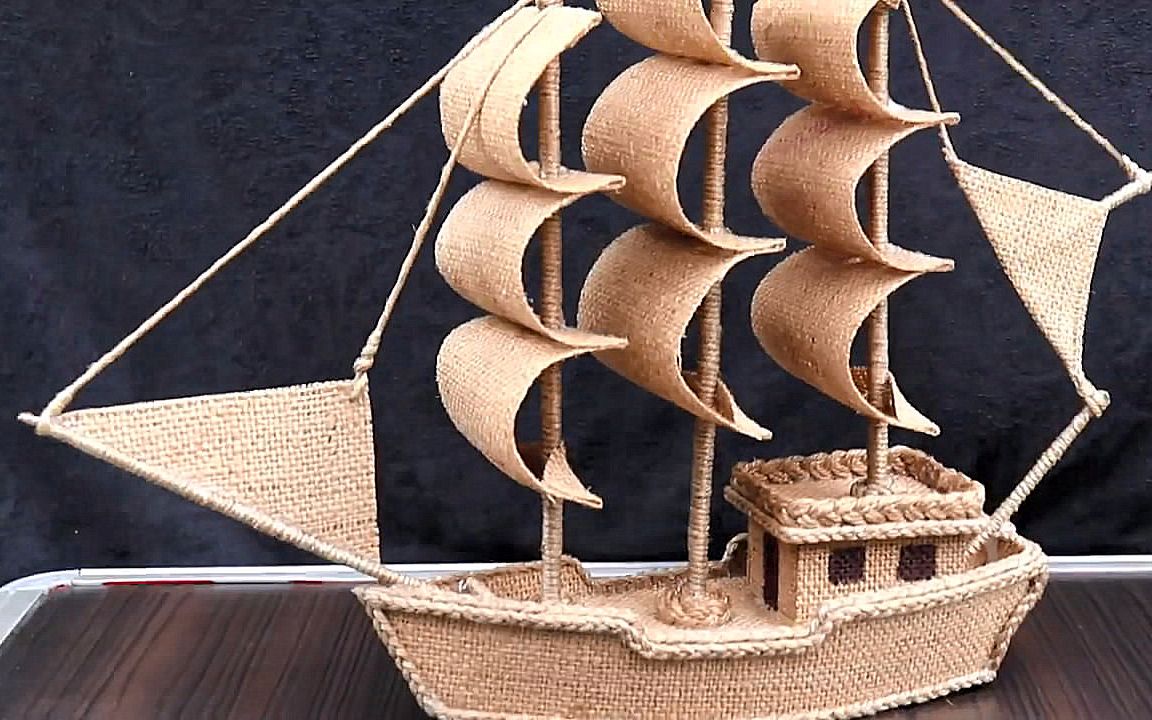 帆船制作方法图片