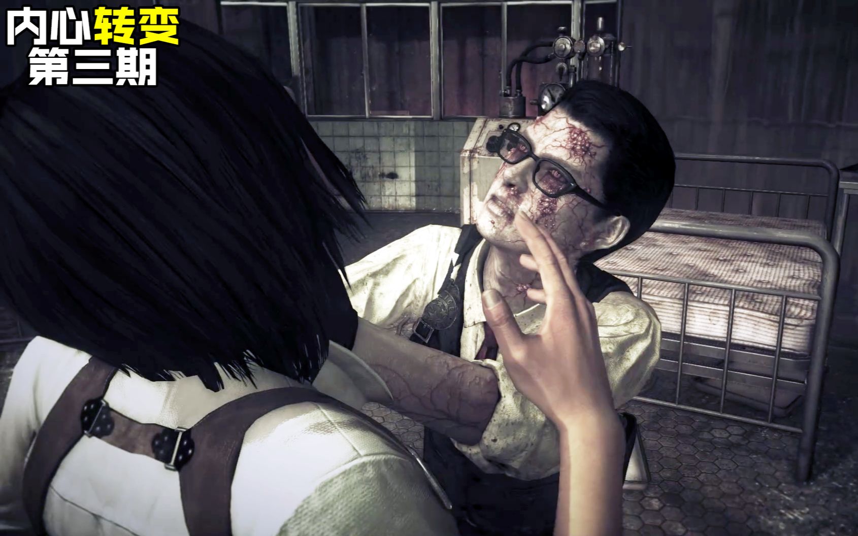 恶灵附身:帅小哥被污染瞬间变成有意识的丧尸,最惨配角全程挨揍