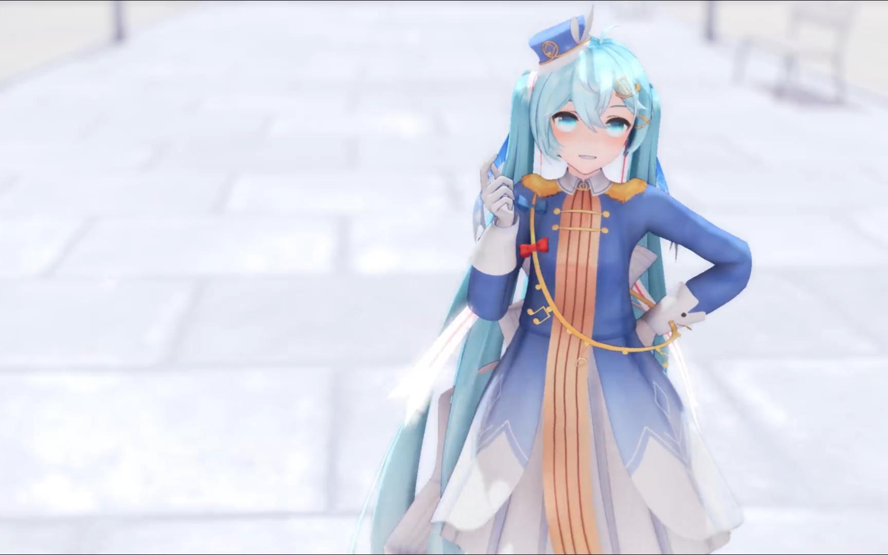 【MMD】白い雪のプリンセスは哔哩哔哩bilibili