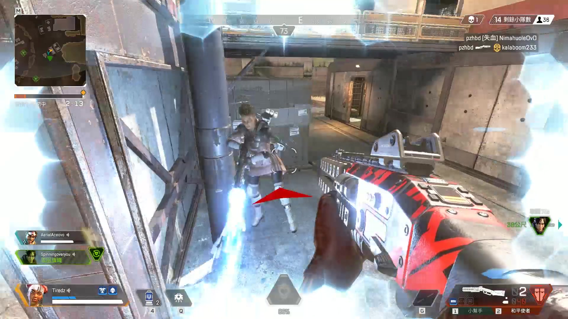 apex英雄奶妈小黑妹游戏精彩击杀锦集