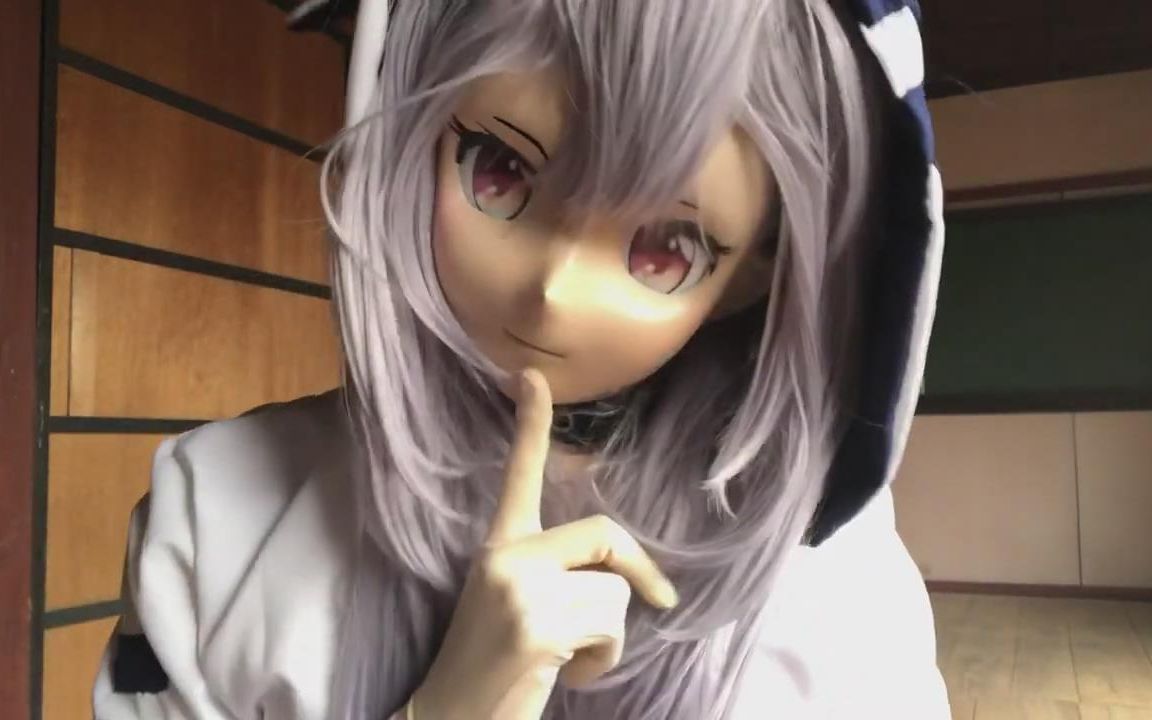 超可爱kigurumi面具紧身衣易容cosplay,教室小剧场(新kig视频188)