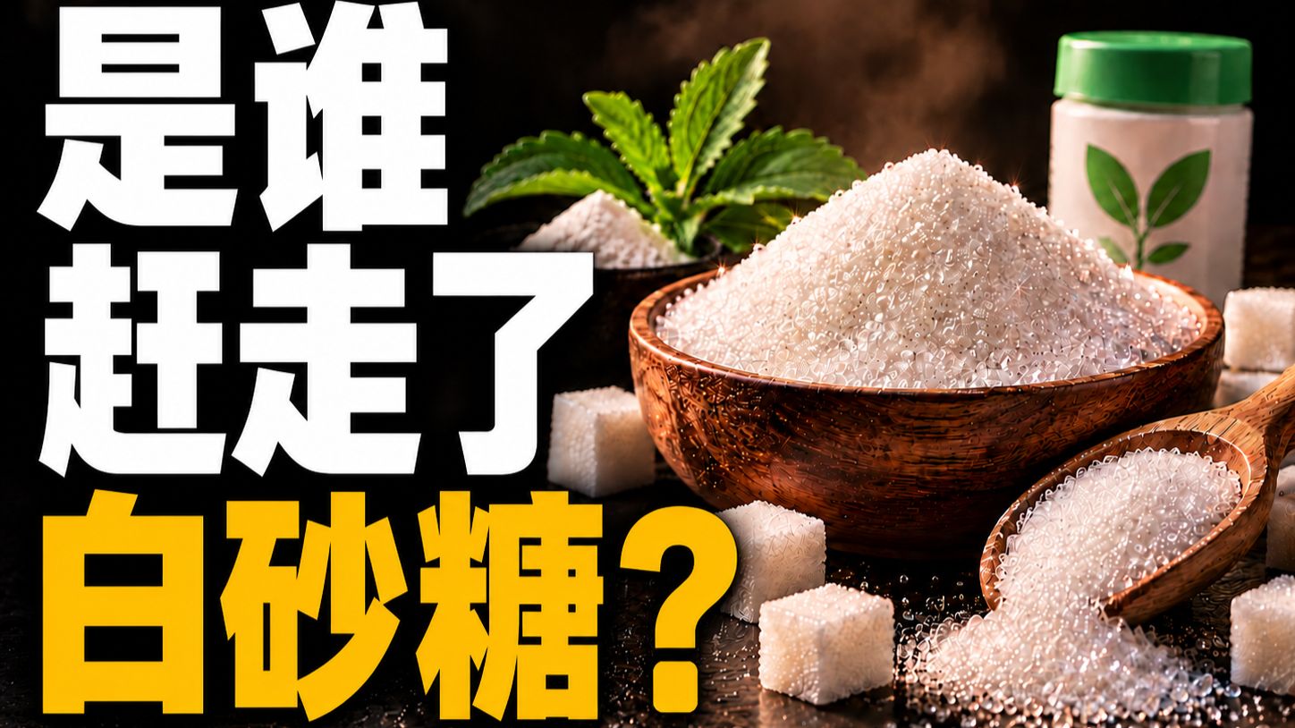 为什么配料表里的白砂糖，越来越少了？【食局】