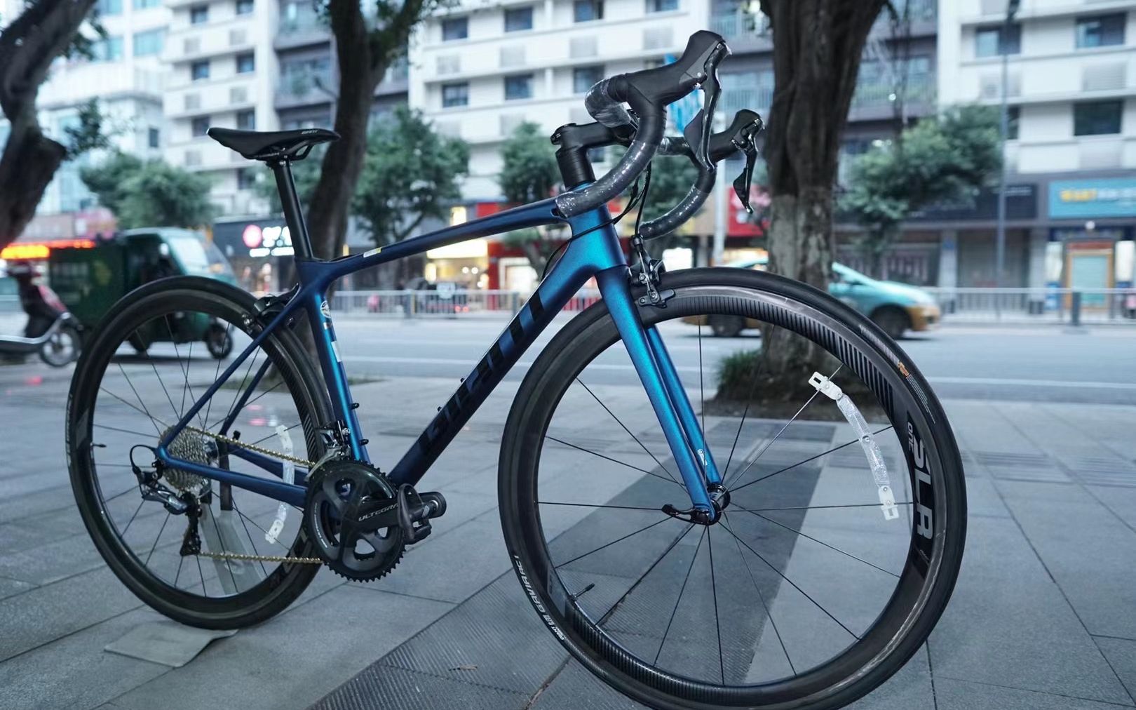 捷安特tcr adv pro 1公路車 拆箱